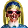 Kerst ornament Fashion Lady haarband 8,1 x 6,1 x 11,4 cm
