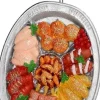 Kerst ornament gourmetschaal 8,9 x 1,5 x 6,9 cm