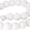 Kerstslinger bal wit 1,8 m