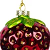 Kurt S. Adler kerst ornament aardbei rood 5 x 4 x 14 cm