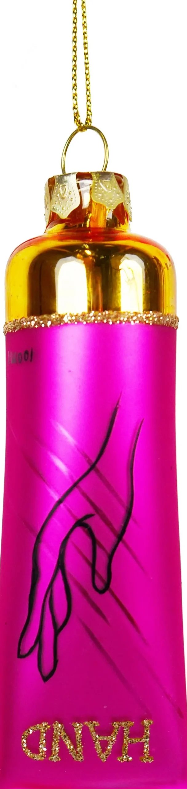 Kurt S. Adler kerst ornament handlotion roze 14,1 x 4 x 14 cm