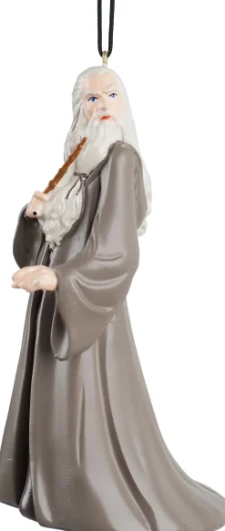 Kurt S. Adler kerst ornament Harry Potter Perkamentus grijs 7 x 6 x 12 cm