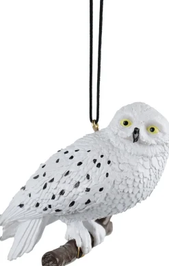 Kurt S. Adler kerst ornament Harry Potter Hedwig wit 9 x 7 x 4 cm