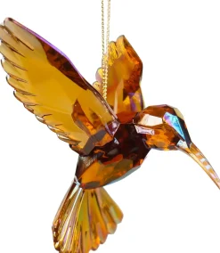 Kurt S. Adler kerst ornament kolibri goud 8 x 8 x 10,2 cm