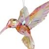 Kurt S. Adler kerst ornament Kolibrie iriserend oranje 7 x 5 x 8 cm