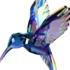 Kurt S. Adler kerst ornament Kolibrie iriserend blauw 8 x 3 x 7 cm