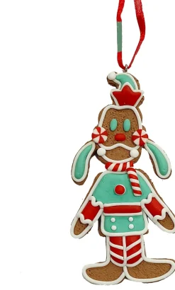 Kurt S. Adler kerst ornament peperkoek Goofy multi 10 x 8 x 10 cm