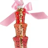 Kurt S. Adler kerst ornament stapel cadeaus rood 7 x 5 x 8 cm