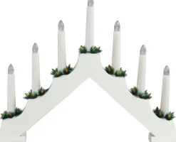 LED kaarsenbrug wit 41 x 6 x 32,5 cm