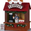 Lemax Caddington Village kerstdorpminiatuur churros (churro kraam) 14,3 x 10,2 x 16,8 cm