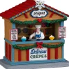 Lemax Caddington Village kerstdorpminiatuur crepes (crepes kraam) 14,3 x 10 x 14,3 cm
