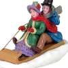 Lemax Caddington Village kerstdorpminiatuur victorian toboggan ride (Victoriaans sleerit) 7,5 x 4 x 6,5 cm
