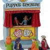 Lemax Caddington Village kerstdorpminiatuur puppet theatre (poppenshow) 19,8 x 6,4 x 12 cm 3-delig