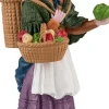 Lemax Caddington Village kerstdorpminiatuur vergetable vendor (groente verkoper) 3,5 x 2,9 x 6,8 cm