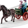 Lemax Caddington Village kerstdorpminiatuur winter carriage ride (paard en wagen) 6,1 x 13,4 x 8,3 cm