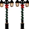 Lemax Caddington Village kerstdorpminiatuur splendid lights (straatlantaarns) 4,5 x 2,4 x 10,8 cm 2 stuks