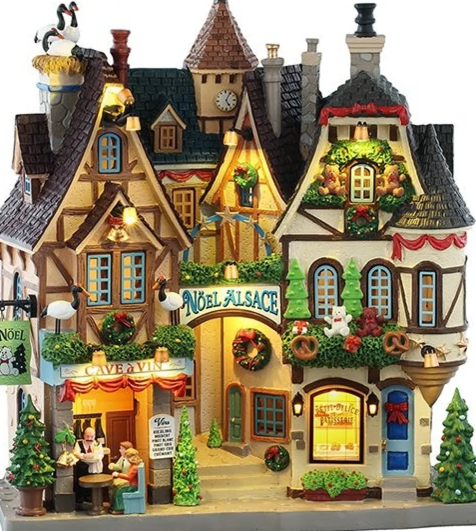 Lemax Caddington Village kerstdorp noel alsace (dorpje) 17,4 x 15,9 x 19,9 cm
