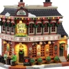Lemax Caddington Village kersthuisje dani's pub (café pub) 12 x 19 x 18 cm