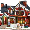 Lemax Caddington Village kerstdorp poinsettia lane b&b (bed & breakfast) 26,7 x 18,8 x 30,4 cm