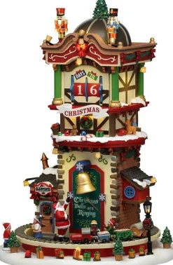 Lemax Caddington Village kersthuisje christmas countdown (kerstklok) 29,4 x 26,4 x 39,7 cm