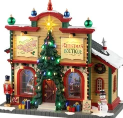 Lemax Caddington Village kersthuisje cranberry hill (kerst boetiek) 23,7 x 12,5 x 23,5 cm