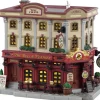 Lemax Caddington Village kersthuisje bell & feather (hotel) 19 x 12,3 x 17,5 cm