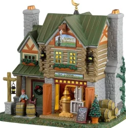 Lemax Caddington Village kersthuisje spruce mountain distillery (bierbrouwerij) 13 x 19 x 17,5 cm