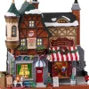 Lemax Caddington Village kersthuisje Santa's List Toy Shop (speelgoedwinkel) 11,5 x 20 x 21 cm