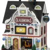 Lemax Caddington Village kersthuisje glassworks (glasblazerij) 13,5 x 17,8 x 22 cm