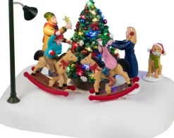 Lemax Caddington Village kerstdorp rockin christmas tree (kerstboom optuigen) 12,4 x 17,1 x 12,5 cm