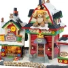Lemax Caddington Village kersthuisje teddy bear factory (speelgoedwinkel) 17,1 x 13,8 x 18,9 cm