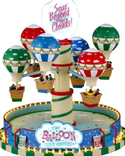 Lemax Carnival kerstdorp balloon cloud hoppers (kermisattractie) 36,9 x 34,7 x 36,9 cm