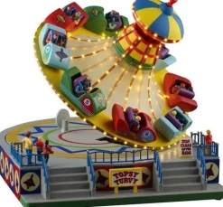 Lemax Carnival kerstdorp topsy turvy (kermisattractie) 28,7 x 26,4 x 36,4 cm