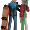 Lemax General kerstdorpminiatuur winter date (ski date) 3,7 x 5,3 x 7,5 cm