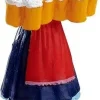 Lemax General kerstdorpminiatuur brew maid (biermeisje) 3 x 2,8 x 7 cm