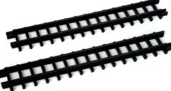 Lemax General kerstdorpminiatuur track straight (treinrails recht) 50 x 4,4 x 1,2 cm 2 stuks