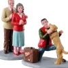 Lemax General kerstdorpminiatuur welcome home (welkom thuis) 9,8 x 3,9 x 7 cm 2-delig