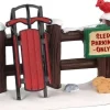 Lemax General kerstdorpminiatuur sled parking (slee parkeren) 8 x 3 x 5,5 cm