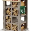 Lemax Harvest crossing kerstdorpminiatuur Firewood For Sale (brandhout te koop) 4,6 x 5,7 x 7,4 cm