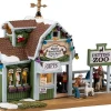 Lemax Harvest Crossing kerstdorp woolly wonderland ranch (kinderboerderij) 11,5 x 21,5 x 13 cm
