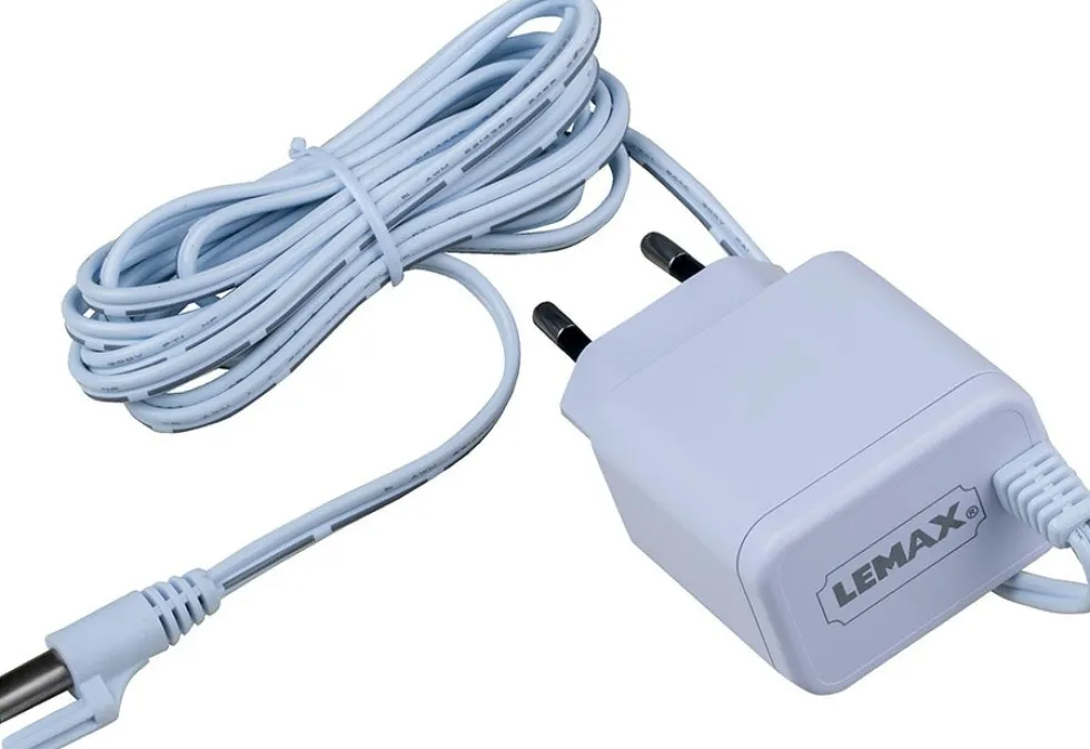 Lemax kerstdorp adapter 4,5V - 100mA output type U wit