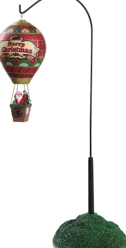 Lemax kerstdorpminiatuur a Christmas Eve balloon ride (luchtballon) 21,5 x 37,9 x 12 cm