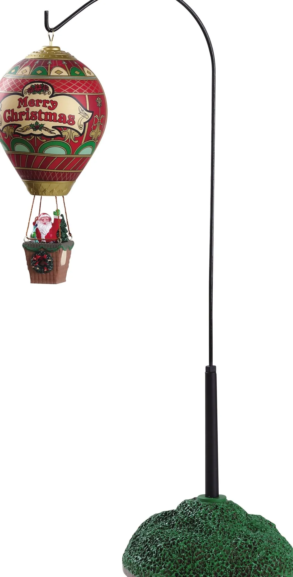 Lemax kerstdorpminiatuur a Christmas Eve balloon ride (luchtballon) 21,5 x 37,9 x 12 cm