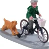 Lemax kerstdorpminiatuur Biking Fun (fietsplezier) 8 x 3 x 5,1 cm