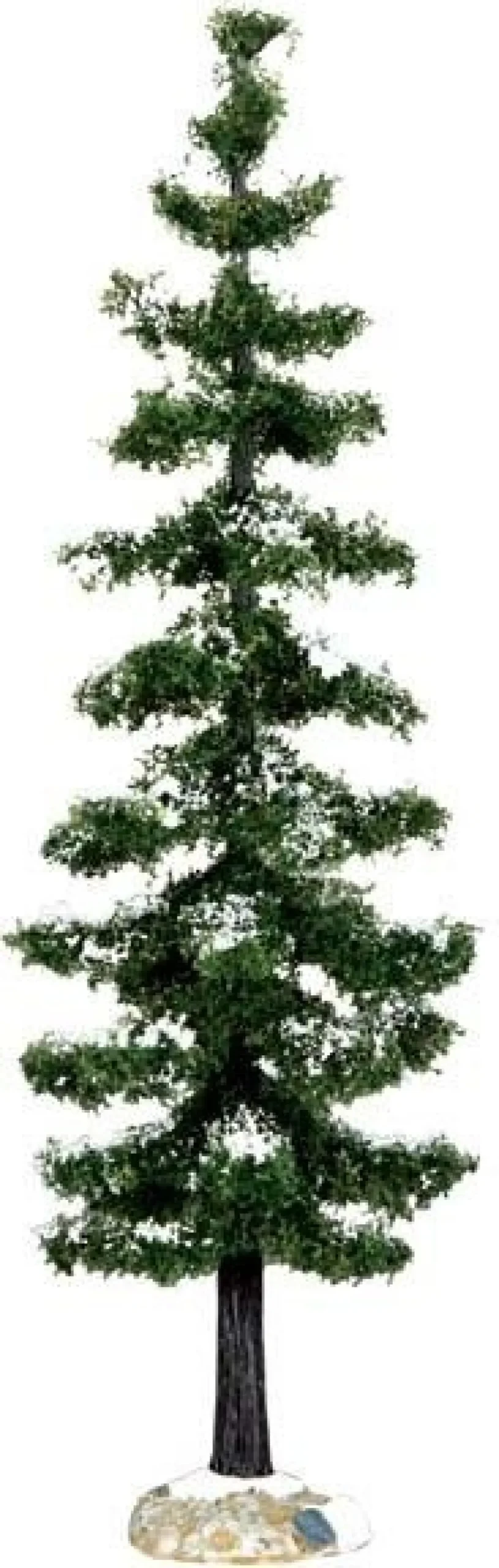 Lemax kerstdorpminiatuur blue spruce tree large (boom) H 20,8 cm