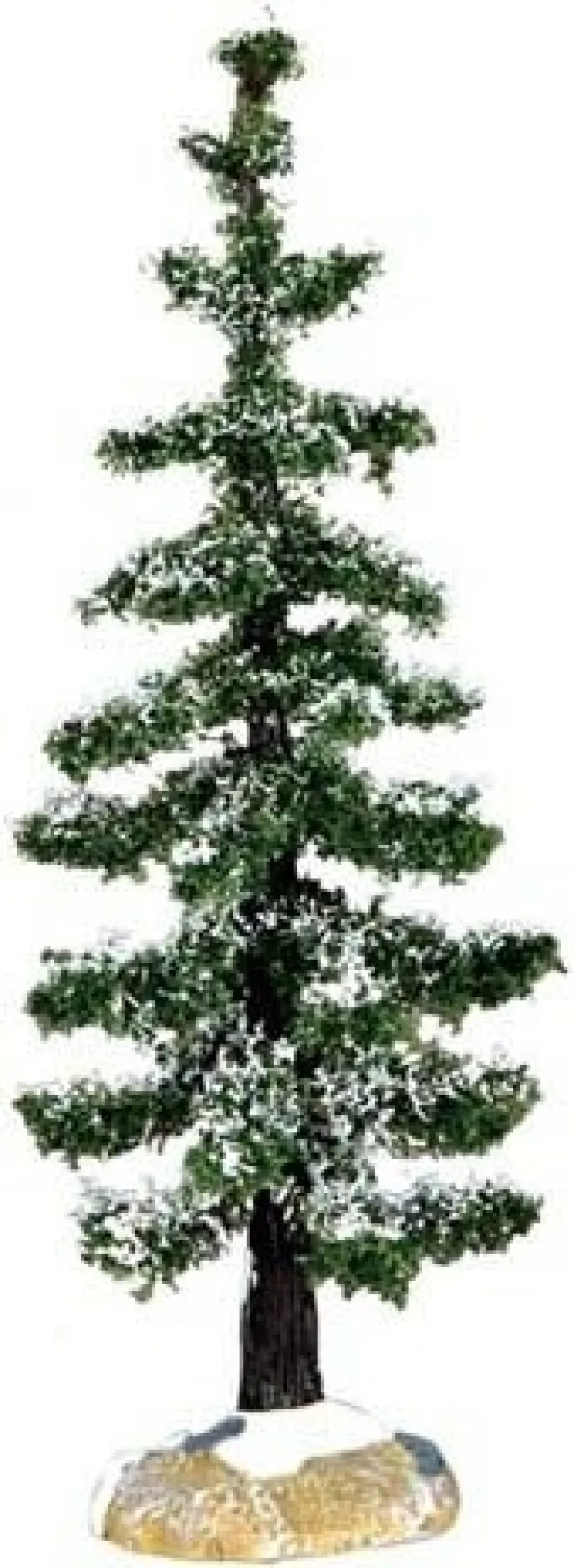 Lemax kerstdorpminiatuur blue spruce tree small (boom) H 13,5 cm