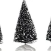 Lemax kerstdorpminiatuur Bristle tree (borstelboom) mini 8,4 x 2,8 x 6,4 cm 3 stuks
