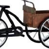 Lemax kerstdorpminiatuur carry bike (bakfiets) H 3,6 cm