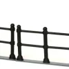 Lemax kerstdorpminiatuur canal fence (hek) 4 stuks H 3,5 cm