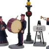 Lemax kerstdorpminiatuur christmas band (kerstband) H 10,3 cm